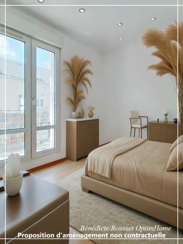 Charmant appartement de 45 m² avec une grande terrasse à Creil