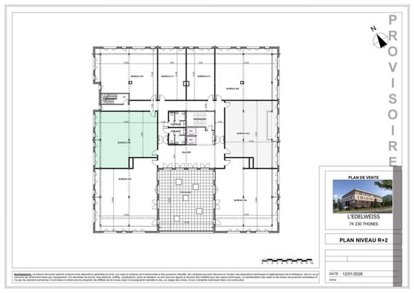 Thônes (74230) LOCATIONS BUREAUX PROFESSIONNELS 50 à 210 m2 MODULABLES - THONES - EMPLACEMENT PREMIUM