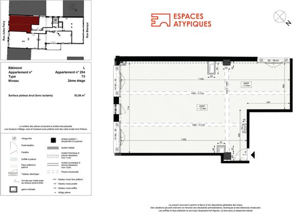 Loft industriel brut à aménager