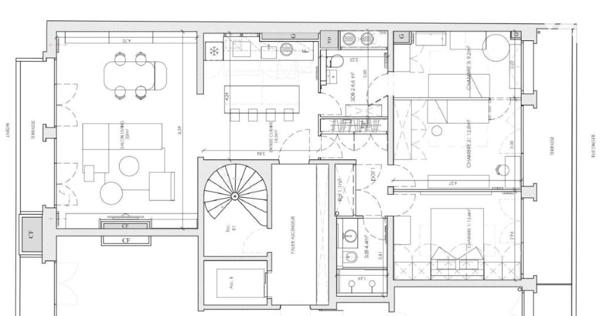 PASSY/MUETTE - Appartement de 3 chambres avec 2 balcons terrasses de 17m2