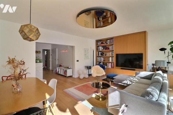 PASSY/MUETTE - Appartement de 3 chambres avec 2 balcons terrasses de 17m2