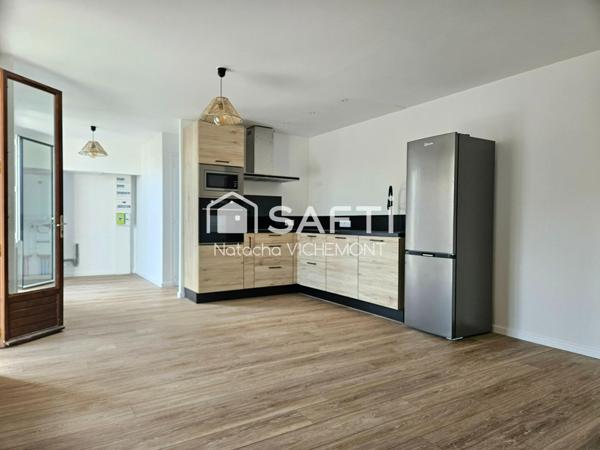 Charmant T2 de plain pied avec grand jardin, véranda au calme et à deux pas des commerces et de la mer