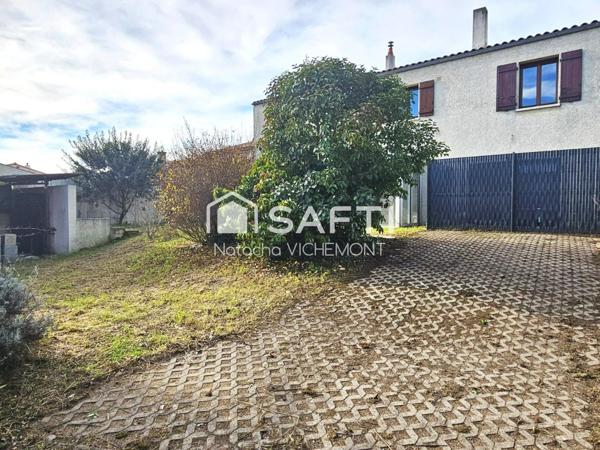 Charmant T2 de plain pied avec grand jardin, véranda au calme et à deux pas des commerces et de la mer