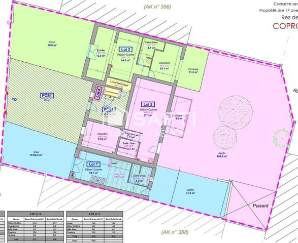 Charmant T2 de plain pied avec grand jardin, véranda au calme et à deux pas des commerces et de la mer