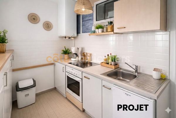 Vente Appartement37,9 m² - 1 Pièce - L AIGUILLON LA PRESQU ILE (85460)