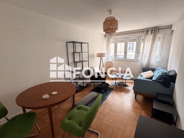 Location Appartement meublé 3 pièces 64 m² - 41 RUE FRANKLIN Angers 49100