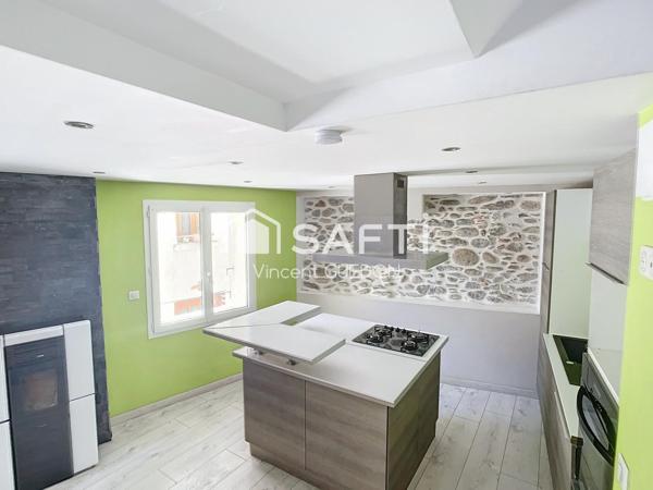 Maison de village avec garage