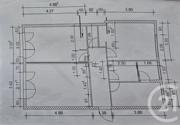 Appartement T3 à vendre  3 pièces - 63,26 m2 SIX FOURS LES PLAGES - 83