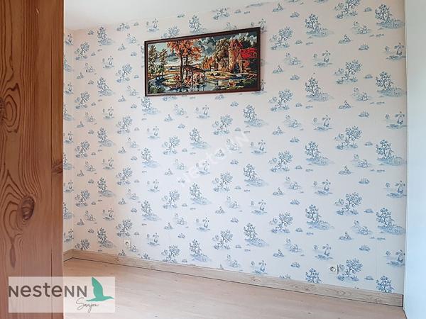 A vendre maison à deux pas du centre de Saujon,110 m², 3 chambres,2 garages, terrain de 815m²