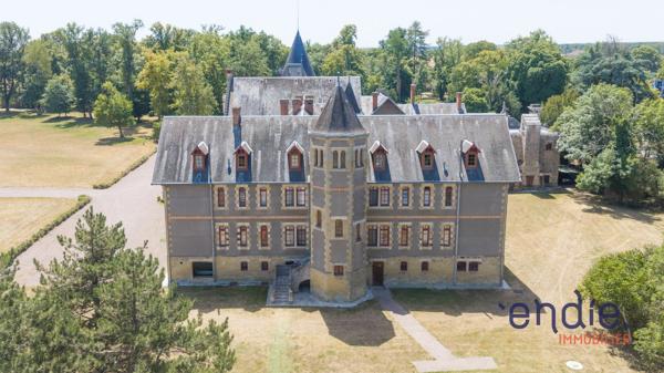 CHATEAU DU XV° & XIX° AVEC PARC DE 23ha et Plaine