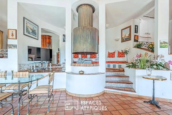 Maison d’architecte vue mer et deux piscines