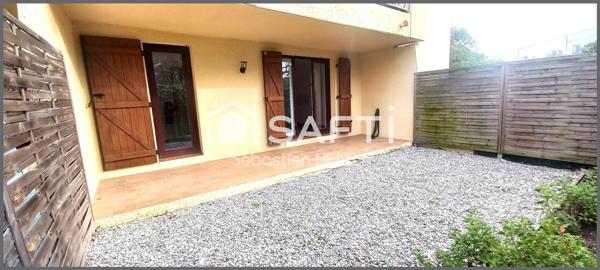 T1 bis de 31.5m2 terrasse et jardin