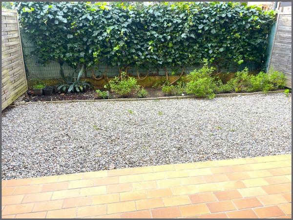 T1 bis de 31.5m2 terrasse et jardin
