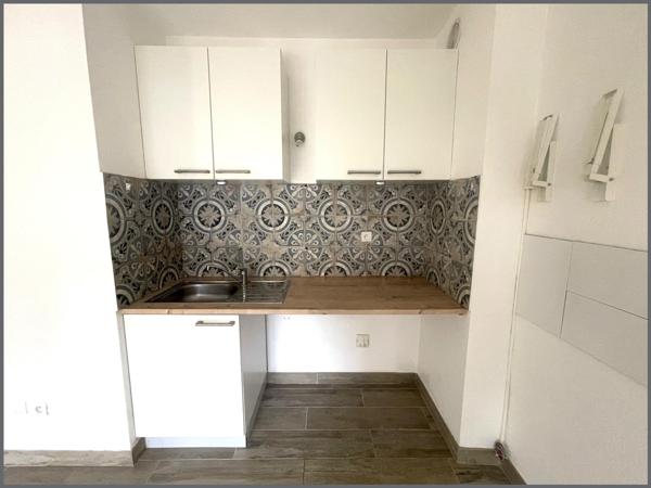 T1 bis de 31.5m2 terrasse et jardin