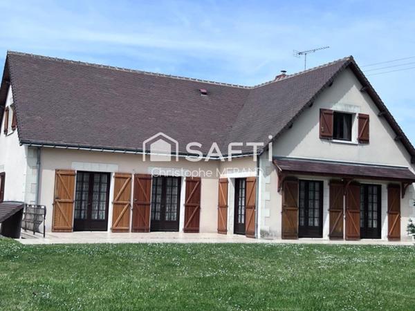 Maison de 193 m2 sur plus de 5600 m2 de terrain