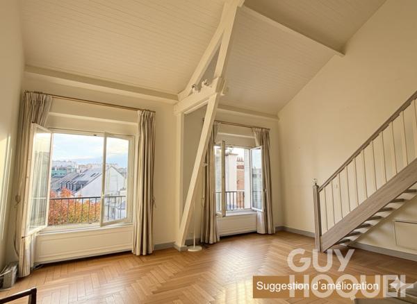 Appartement Duplex Versailles 3 chambres double séjour cathédrale 103 m2