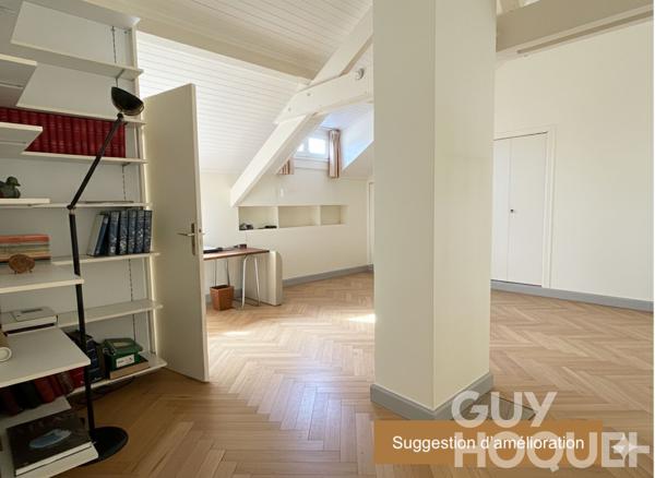 Appartement Duplex Versailles 3 chambres double séjour cathédrale 103 m2