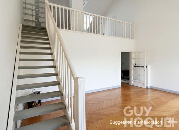 Appartement Duplex Versailles 3 chambres double séjour cathédrale 103 m2