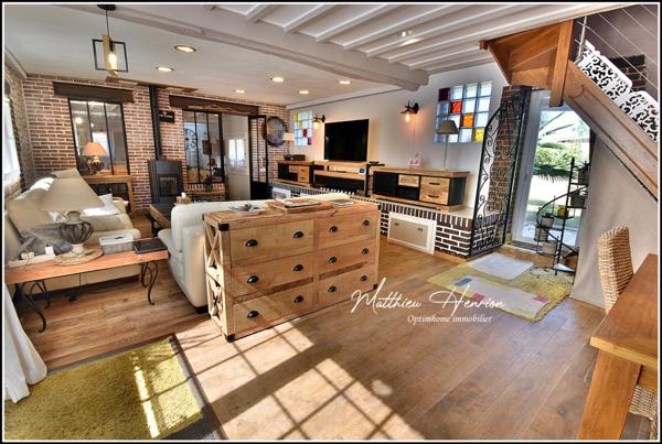 A Guichainville, maison de caractère rénovée avec soin, DPE D