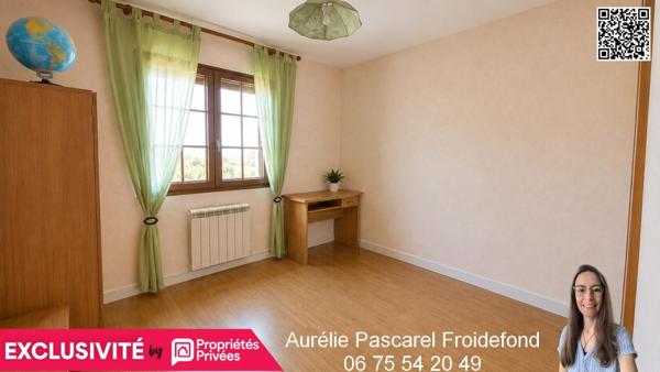 10 min de BRIVE, à COSNAC (19360) - MAISON FAMILIALE - 149 m² - 4 CHAMBRES + 1 bureau indépendant de plain pied - TERRAIN 2 600 m² - GARAGE 50m²  - COMBLES 70m² - VUE DÉGAGÉE