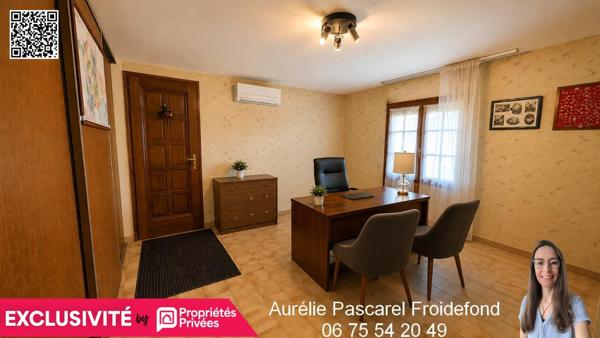 10 min de BRIVE, à COSNAC (19360) - MAISON FAMILIALE - 149 m² - 4 CHAMBRES + 1 bureau indépendant de plain pied - TERRAIN 2 600 m² - GARAGE 50m²  - COMBLES 70m² - VUE DÉGAGÉE