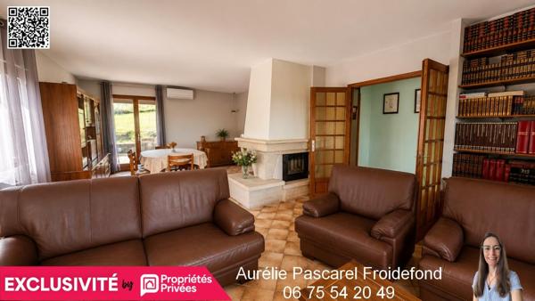 10 min de BRIVE, à COSNAC (19360) - MAISON FAMILIALE - 149 m² - 4 CHAMBRES + 1 bureau indépendant de plain pied - TERRAIN 2 600 m² - GARAGE 50m²  - COMBLES 70m² - VUE DÉGAGÉE