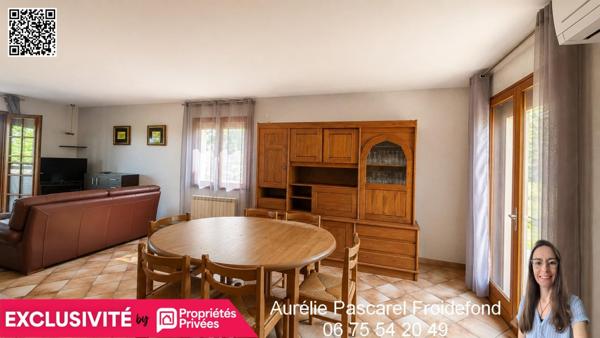 10 min de BRIVE, à COSNAC (19360) - MAISON FAMILIALE - 149 m² - 4 CHAMBRES + 1 bureau indépendant de plain pied - TERRAIN 2 600 m² - GARAGE 50m²  - COMBLES 70m² - VUE DÉGAGÉE