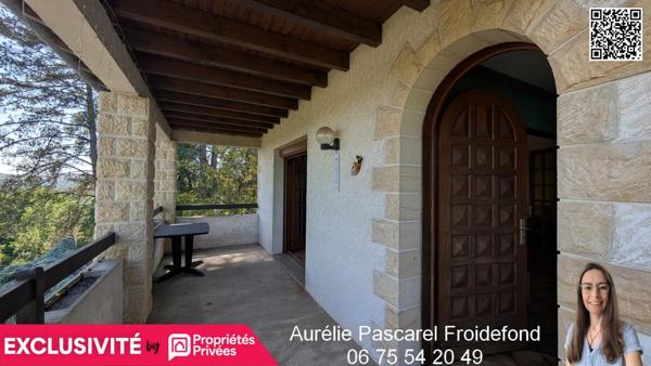 10 min de BRIVE, à COSNAC (19360) - MAISON FAMILIALE - 149 m² - 4 CHAMBRES + 1 bureau indépendant de plain pied - TERRAIN 2 600 m² - GARAGE 50m²  - COMBLES 70m² - VUE DÉGAGÉE