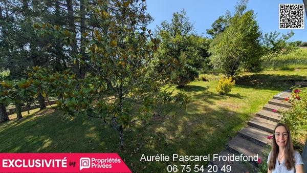 10 min de BRIVE, à COSNAC (19360) - MAISON FAMILIALE - 149 m² - 4 CHAMBRES + 1 bureau indépendant de plain pied - TERRAIN 2 600 m² - GARAGE 50m²  - COMBLES 70m² - VUE DÉGAGÉE