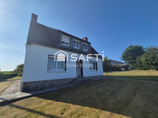 Maison avec hangar et terrain constructible