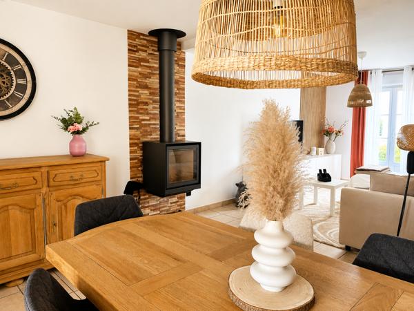 Semi-plain-pied 4 chambres jardin garage 120 m²