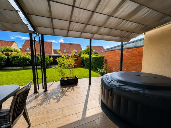 Semi-plain-pied 4 chambres jardin garage 120 m²