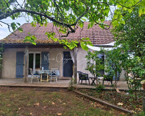 Maison au calme - 3 pièces - Jardin 1 780 M² - ALLASSAC (19)