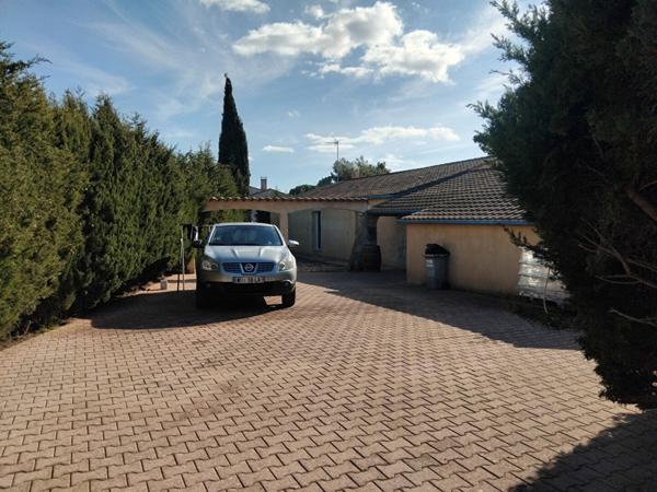 A vendre à Lézignan Corbières villa 5 pièces de 180 m² habitables sur 1177 m² de terrain