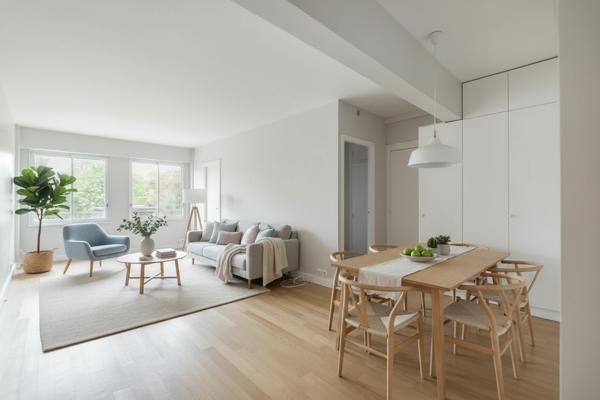 Appartement 2 pièces - 66 m² Exclusivité efficity