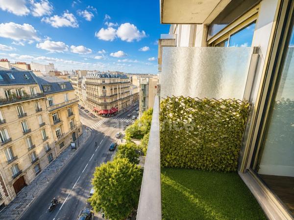 Paris 8e – Rue de Courcelles – Parc Monceau | Studio avec terrasse et vue panoramique
