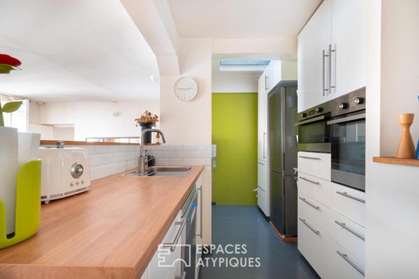 Comme une maison en triplex au calme absolu
