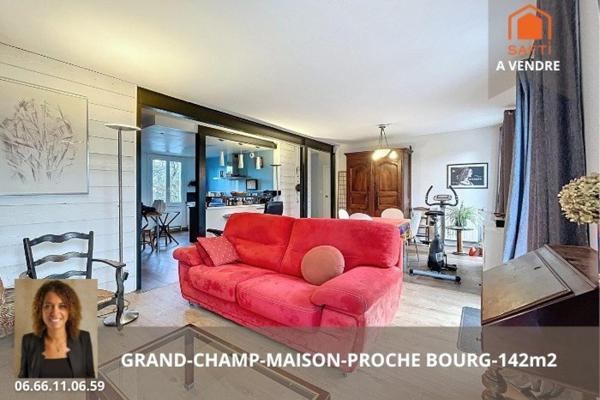 Grand-Champ-bourg-Maison-142m2-7pièces-Terrain 1700 m2 divisible