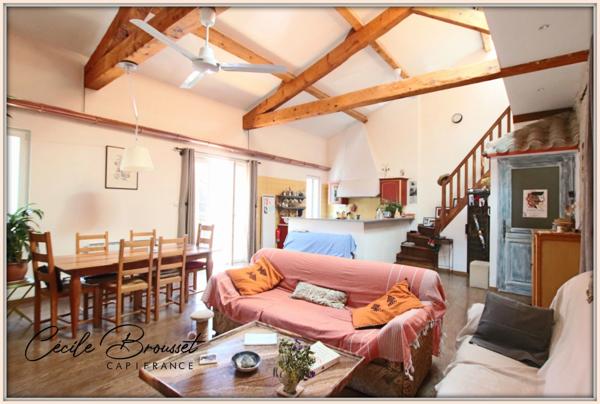 Dpt Pyrénées Orientales (66), à vendre CERET appartement T4 de 103,29 m² avec terrasse et balcon