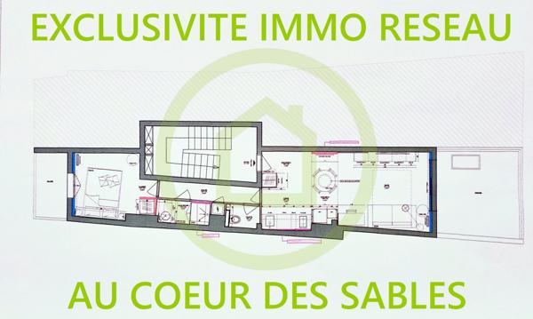 Appartement rénové à LES SABLES D'OLONNE (85100)