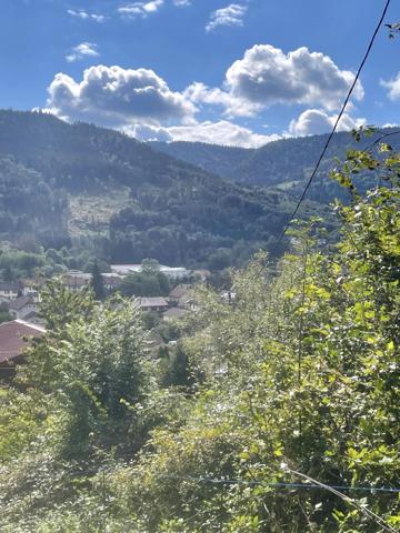 Terrain constructible avec superbe vue