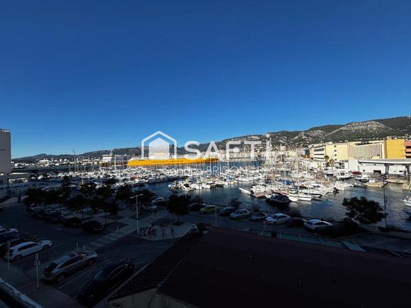 appartement lumineux vue sur le port