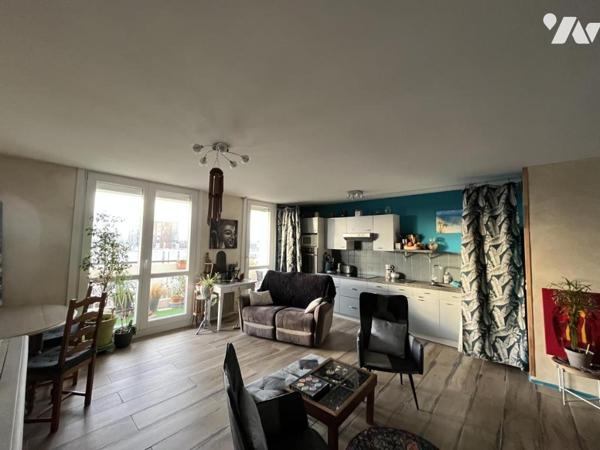 Appartement de type 2 avec parking en S/sol