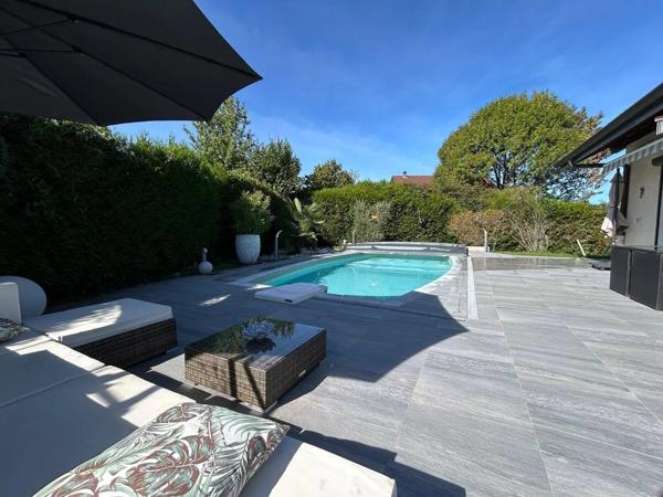 À acheter – Maison individuelle avec piscine – Bons-en-Chablais (74890)