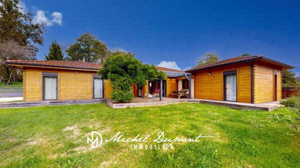 Élégante maison en bois – Alliance parfaite entre authenticité et confort moderne