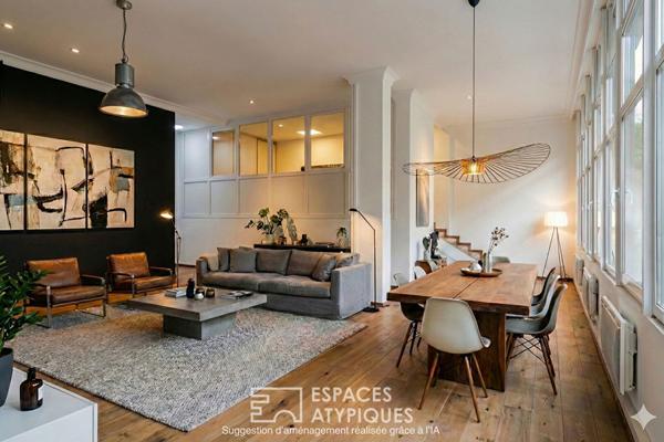 Loft dans un ancien local commercial