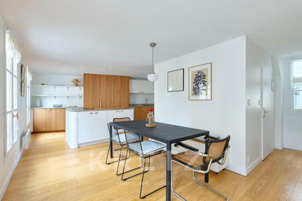 Duplex au dernier étage