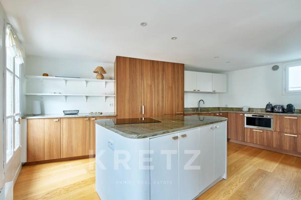 Duplex au dernier étage