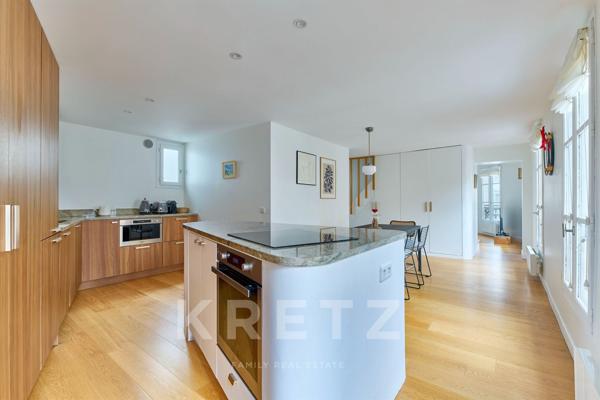 Duplex au dernier étage