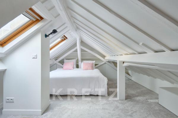 Duplex au dernier étage